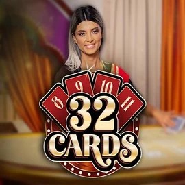 32 Cards slot icon by Ezugi, available at Betspino Casino