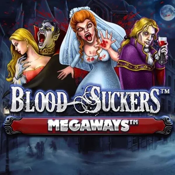 Blood Suckers Megaways logo by Red Tiger Gaming at Betspino Casino