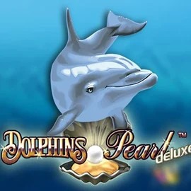 Dolphins Pearl Deluxe logo by Novomatic at Betspino Casino