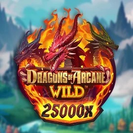Dragons of Arcane Wild slot icon by Foxium, available at Betspino Casino