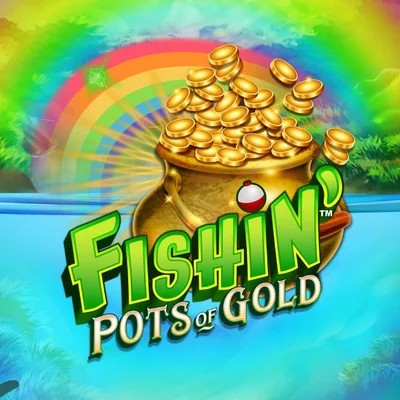Fishin Pots Of Gold by Gameburger Studios, showcased at betspinocasino.org – game logo