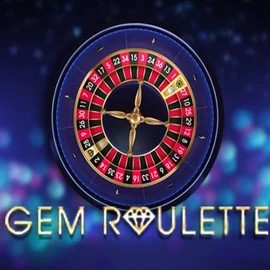 Gem Roulette slot visual from iSoftBet available on betspinocasino.org