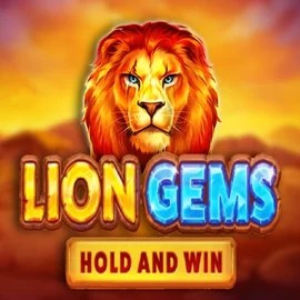 Lion Gems Hold and Win by Playson, showcased at betspinocasino.org – game logo