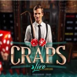 Live Craps casino game by Evolution – featured logo at Betspino Casino