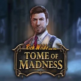 Official Slots logo: Tome of Madness by Play’n GO at Betspino Casino