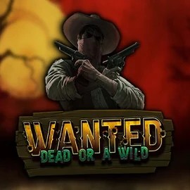 Wanted Dead or a Wild logo by Hacksaw Gaming at Betspino Casino